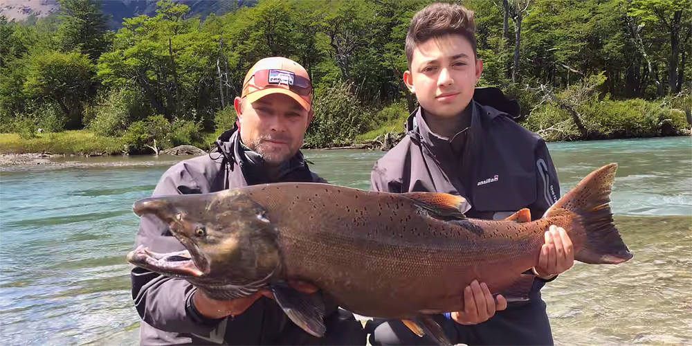 Una d&iacute;a completo de pesca con mosca y spinning en los mejores sitios del Lago Del Desierto y el r&iacute;o De las Vueltas.